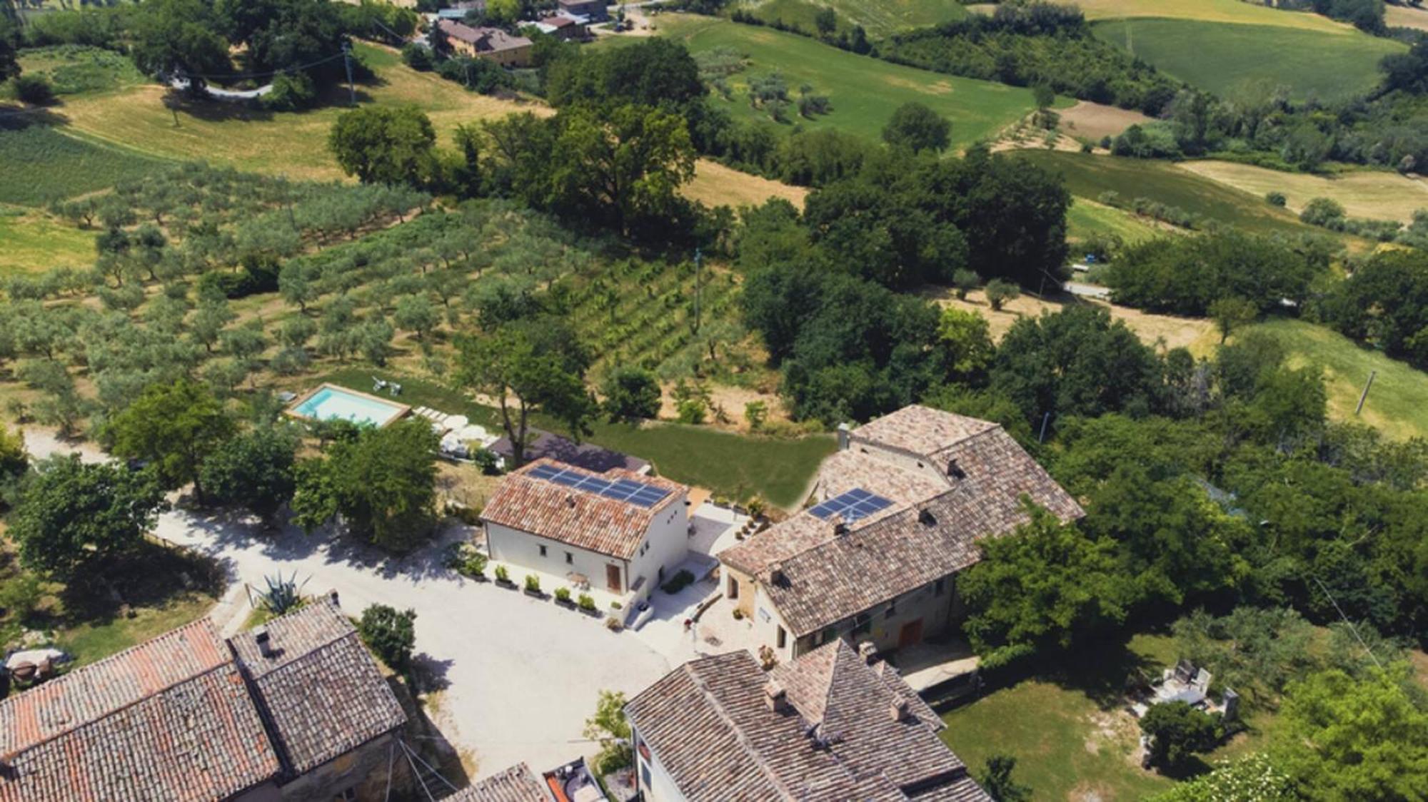 Borgo Calbianco - Private House With Pool & Airco Villa Cerreto Castello Buitenkant foto