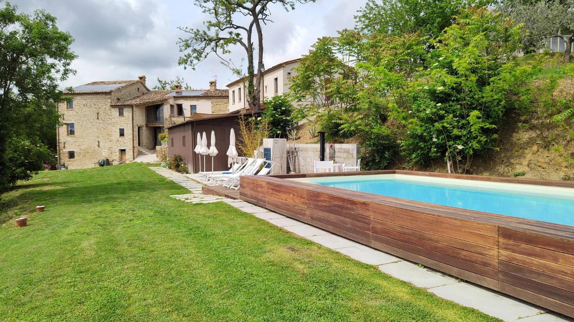Borgo Calbianco - Private House With Pool & Airco Villa Cerreto Castello Buitenkant foto