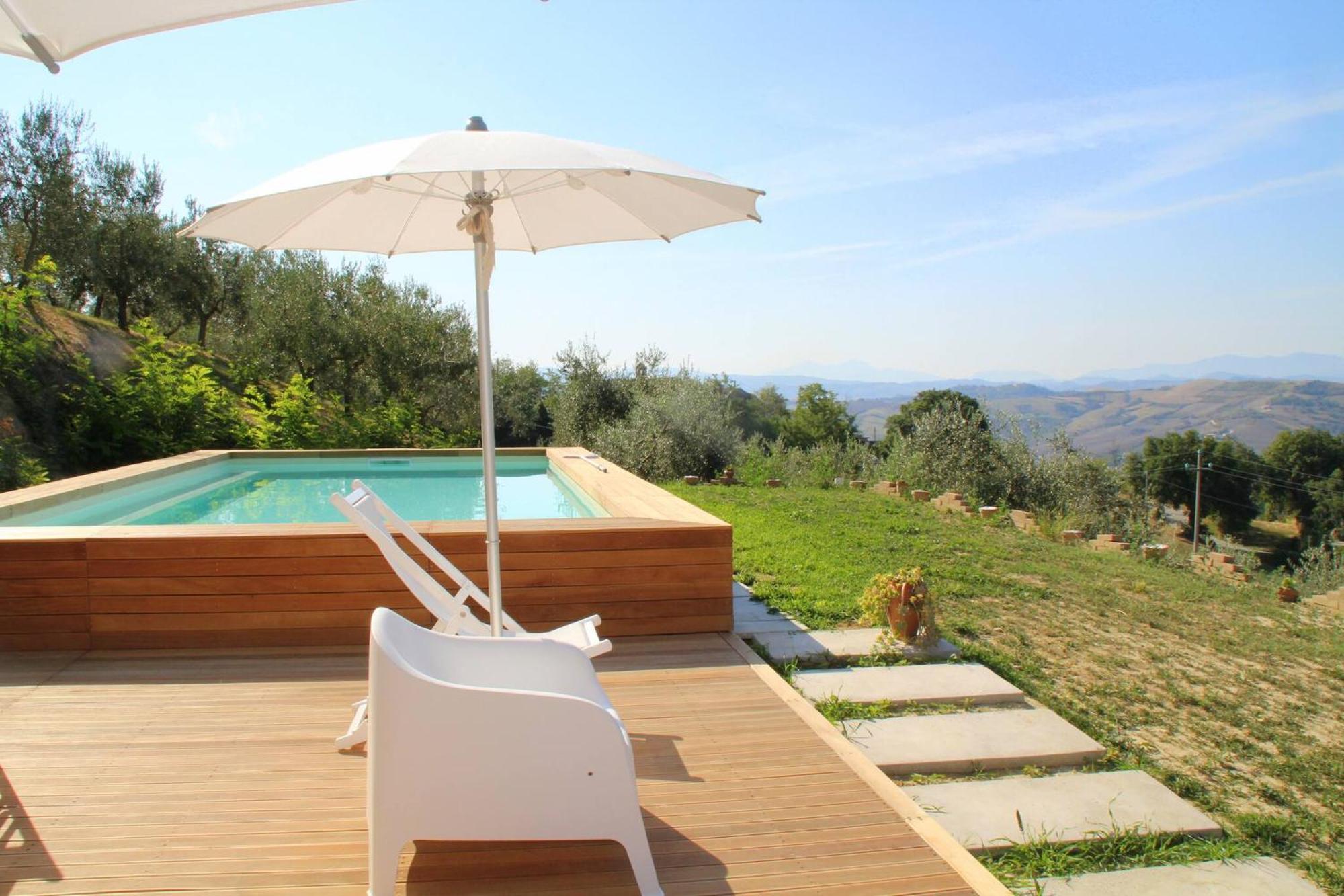Borgo Calbianco - Private House With Pool & Airco Villa Cerreto Castello Buitenkant foto