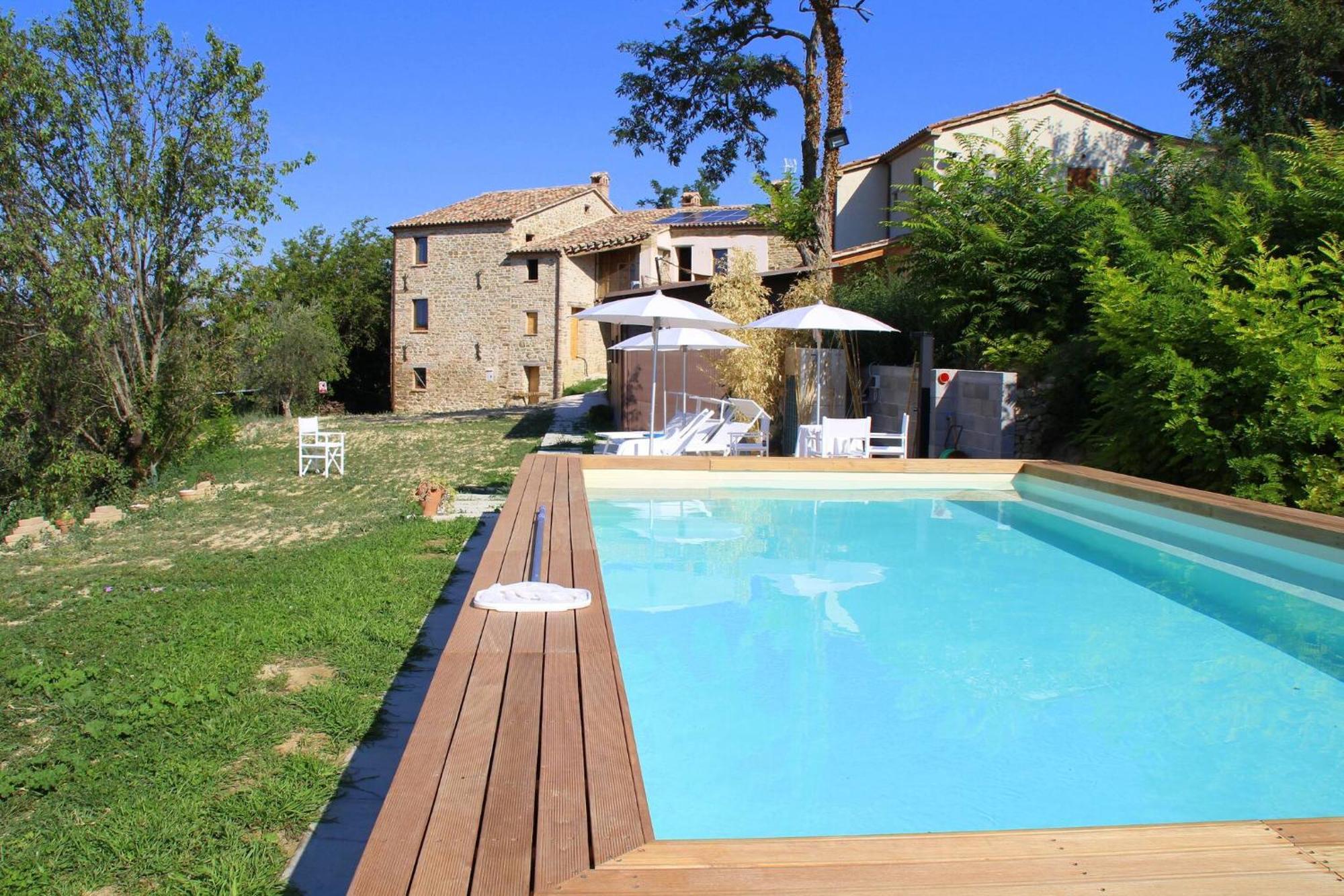 Borgo Calbianco - Private House With Pool & Airco Villa Cerreto Castello Buitenkant foto